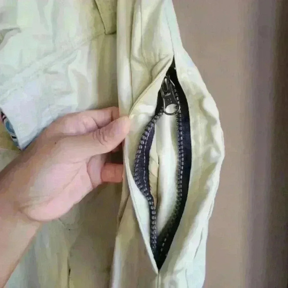 Snow Pants Ski Board Winter Gear by Swag Snowboarding Color Cream Size Medium - Picture 10 of 14